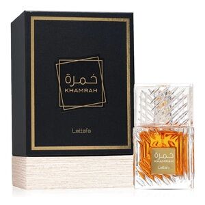 ❤️Lattafa Khamrah for Unisex Eau de Parfum Spray, 3.4 Ounce.